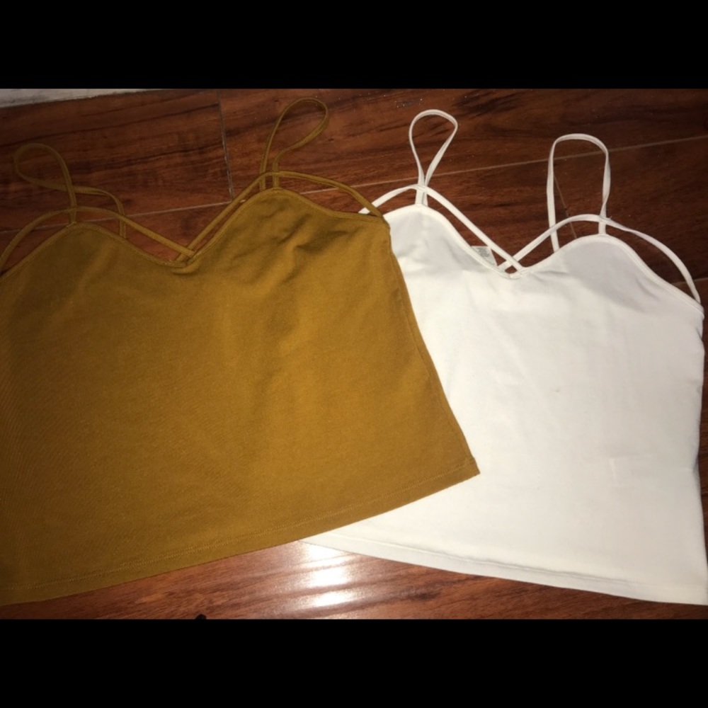 tank crop tops ( brand new)